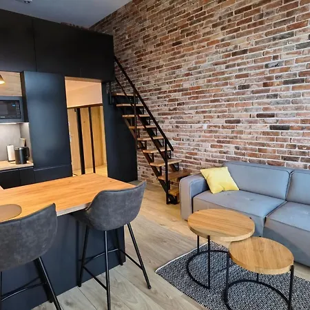 Apartament Loft Studio Airport Blisko Lotniska Zarembowicza Lotnisko Breslau Exterior foto